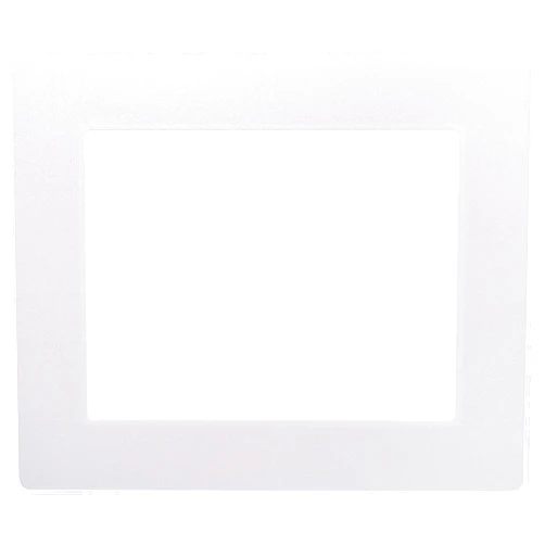 ORGATEX Clearview, Transparent PVC Window with Adhesive Frame, Letter Size; 11” Wide x 8.5” High: 10 Pack (White)