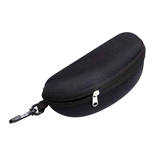 LERTREE Portable Waterproof Sunglasses Eyeglasses Case Zipper Hard Shell Box With Clip