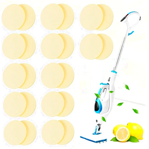 Blulu 24 Pcs Fragrance Discs Replacement Steam Mop Scent Disc Practical Fragrance Scented Pads Disc Compatible with Powerfresh and Symphony Series,Model 1940, 1806 and 1132