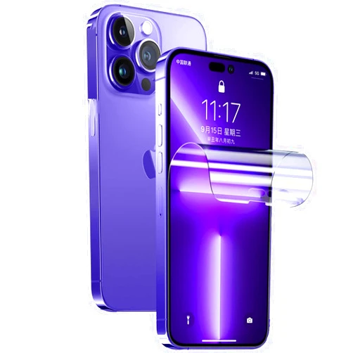 Stejnhge Screen Protector Hydrogel Film Compatible with iPhone 14 Pro Max (6.7
