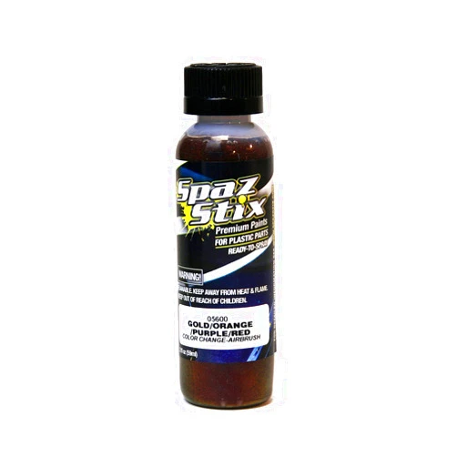 Spaz Stix Color Changing Paint Gold/Orange/Purple/Red 2oz