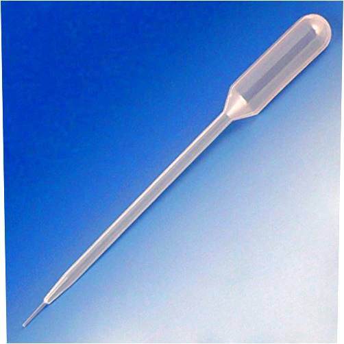 Globe Scientific 134050-500 LDPE Fine Tip Transfer Pipet, Non-Sterile, 147mm Length, 5.8mL Capacity (Box of 500)