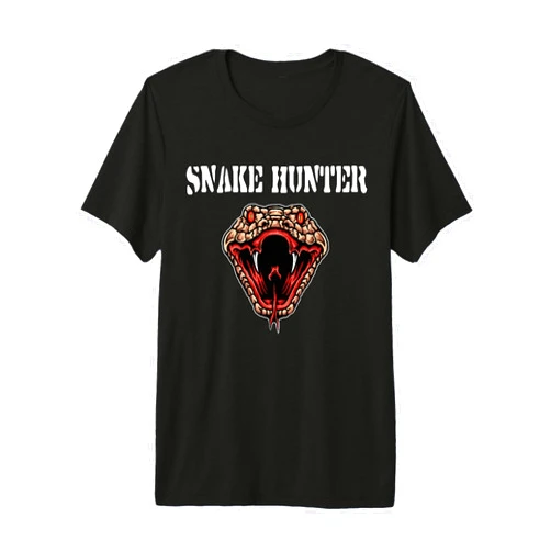 Snake and hunter,reptile fashion,hunting gift Snake Hunter,Reptile,Rattlesnake Head,Hunting Gift idea Premium Tri-Blend T-Shirt