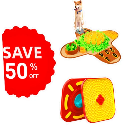 HOPET Snuffle Mat for Large Dogs & Lick Mats for Dogs.