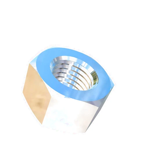Allied Titanium 0005343, (Pack of 5) 7/16-20 UNF Titanium Hex Nut, Grade 5 (Ti-6Al-4V)