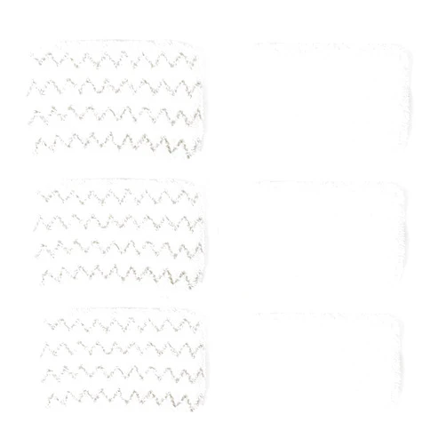 Bonus Life Steam Mop Pads for Bissell 1252 1606670 1543 1652 1132M 1530 11326 Symphony and Steam Vacuum Cleaner Series Replacement 6 Pack