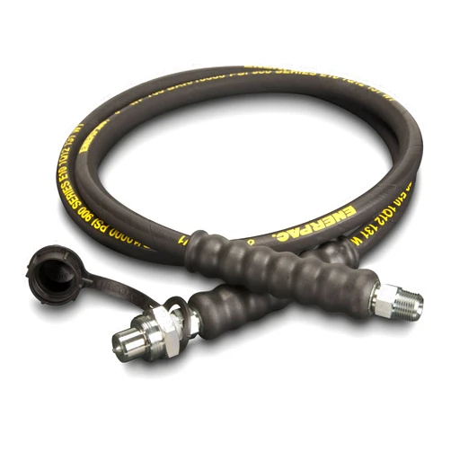 Enerpac HC9306 High-Pressure Hydraulic Hose, 900 Series, 6' x 0.38