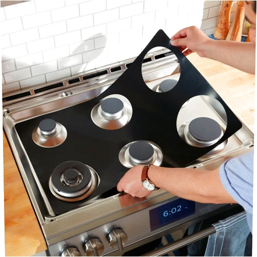 StoveGuard USA-Made, Custom Designed Precision Cut Stove Cover for Gas Stove Top Cover, Premium 6x Thicker Heavy-Duty GE Gas Range, Model CGS750P2M2S1