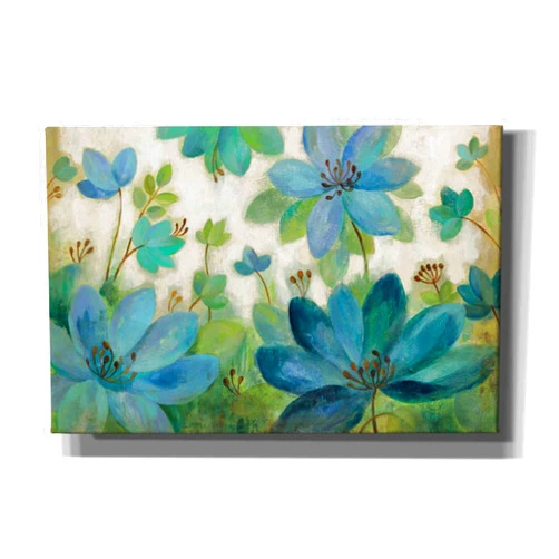 Epic Graffiti 'Peacock Bloom' by Silvia Vassileva, Canvas Wall Art, 18
