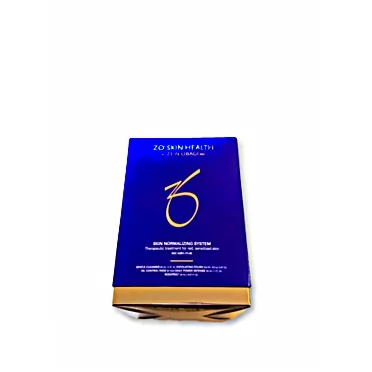 ZO Skin Health Skin Normalizing System, Gentle Cleanser 2 Fl. Oz, Exfoliating Polish 0.57 Oz, Oil Control Pads 60 Pads, Daily Power Defense 1 Fl. Oz, Rozatrol 0.67 Fl. Oz.