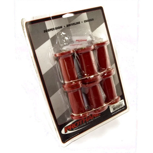 Rugged Ridge | Suspension Leaf Spring Bushing Kit, Red | 18364.03 | Fits 1987-1995 Jeep Wrangler YJ