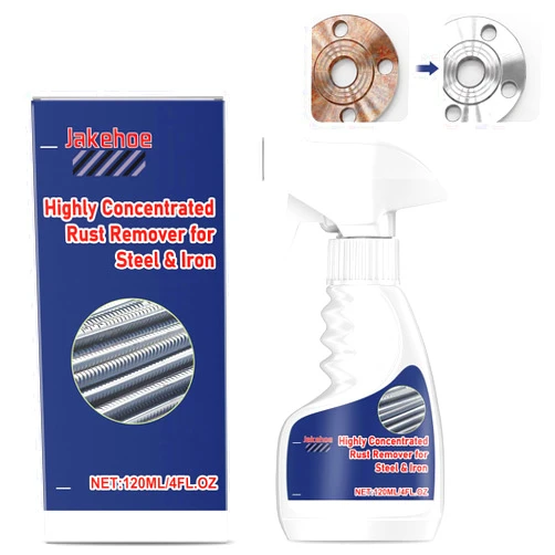 Keylivin Heavy-Duty Metal Rust Remover, Highly Concentrated Rust Remover, Anti-Rust Converter Spray, Stainless Steel Rust Remover, Effectively Removes Rust from Metal Surfaces, for Metal,Steel