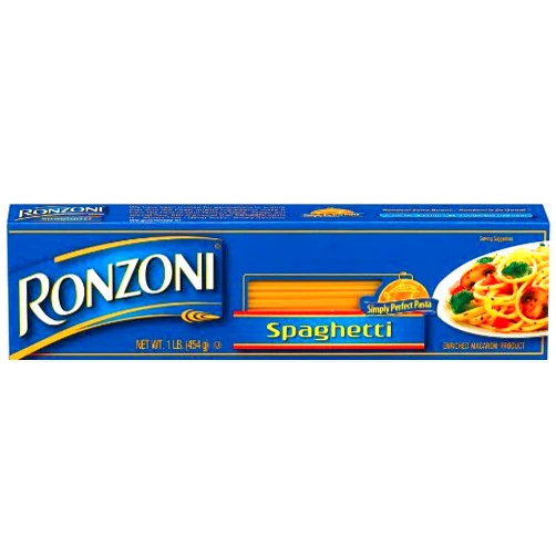 Ronzoni Spaghetti, 16-Ounce (Pack of 10)