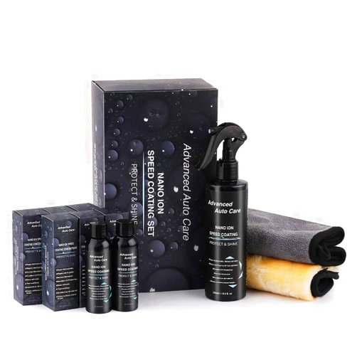 Codreamauto Automotive Ceramic Coating Kit - Car Paint Wax Hydrophobic Top Coat Polish & Polymer Paint Sealant Detail Protection - Safe on All Surfaces - 8 Pcs for 2-3 Years Use
