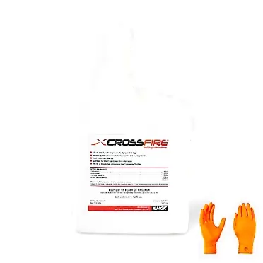USA Supply Crossfire Liquid Concentrate 13 oz - Long-Lasting Bed Bug Control, Kils Bed Bugs and Their Eggs, pyrethroid-Resistant.