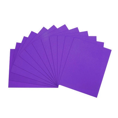 uxcell Purple EVA Foam Sheets 11 x 8 inch 1.7mm Thickness for Crafts DIY Projects, 12 Pcs