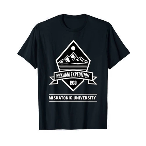 HP Lovecraftian theme cosmic horror HP Lovecraft theme Arctic mountaineering T-Shirt