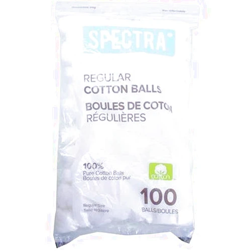GREAT LAKES WHOLESALE Spectra 100 Count Balls100% Cotton Balls are Ideal for Cosmetic Use, B019TEEXS2