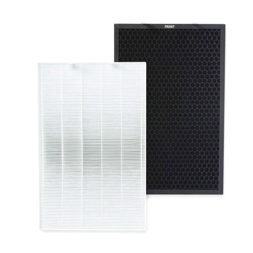 PUREBURG Replacement Filter Set Compatible with Bissell Air320 (2768A) Air Purifier,Replaces Part 2804 & 2677,H13 HEPA + Activated Carbon Filter 4-Stage Filtration Air Clean Dust