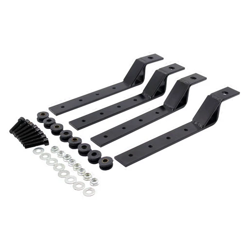 Generic YHMOTO Motorcycle Universal Saddlebag Mounting Bracket Adjustable Hard Saddle Bag Mounting Bracket Kit
