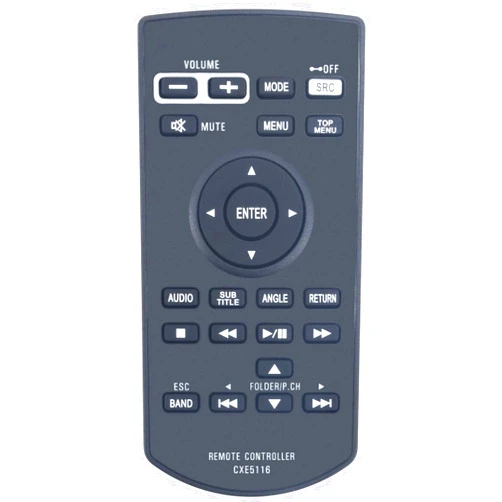 AIDITIYMI CXE5116 Replacement Remote Fit for Pioneer Car Audio AVH-120BT AVHX1700S AVH2450BT AVHX2500BT AVHX2600BT AVHX2700BS AVHP3450 AVHX5600BHS AVHX5700BHS AVHX6500DVD AVHX6700DVD AVHX7500BT AVHX7700BT