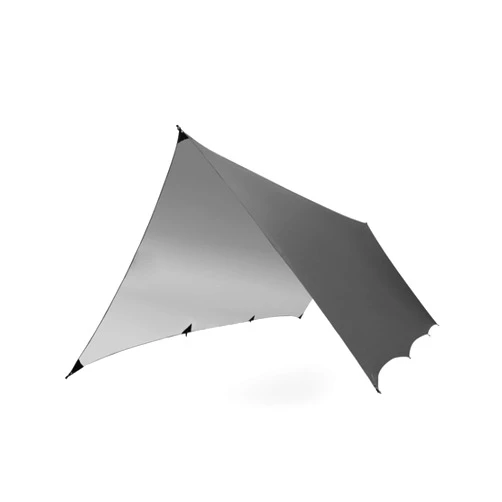 KAMMOK Kuhli Pro | Versatile Weather Shelter, (Waterproof, Durable, Portable, Camping Tarp, Hammock Tarp, Rain Cover), Granite Gray