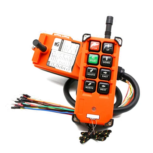CRFYJ 220V 380V 110V 12V 24V Industrial Remote Controller Switches Hoist Crane Control Lift Crane 1 Transmitter + 1 Receiver F21-E1B (Color : 433 mhz or 315 mhz, Size : DC 12V)