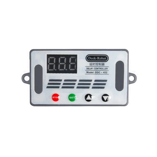 Acxico 1 pcs DC 5V 12V 24V Digital LED Cycle Timer Delay Switch Turn ON/Off Time Relay Module