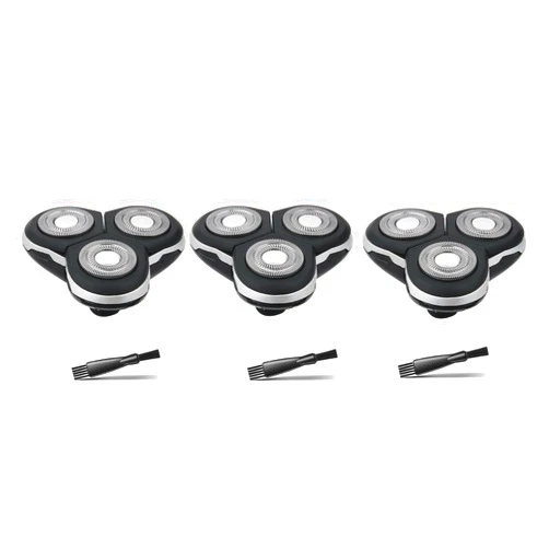 Dasvisy RQ12 RQ11 Replacement Shaver Head Compatible with Philips Norelcos RQ11 RQ10 Sensotouch 3D 1260X RQ1250 RQ1295 RQ1180 Series (3 Count)