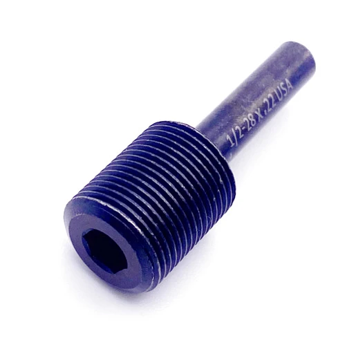 GotoShop 1/2-28 RH Thread Die Starter Hex Socket .22 - .223 Steel