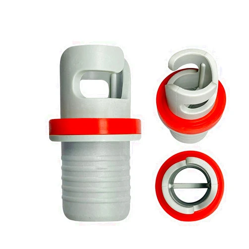 MELCHEF Halkey-Roberts (HR) Air Valve Adapter Inflatable Boat Foot Pump Halkey-Roberts HR Hose Adapter H-R Valve Adapter Roberts (HR) Air Valve Adapter