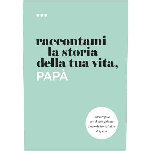 Italian Edition by Questions About Me (Author) Raccontami la storia della tua vita, papà: Libro regalo con diario guidato e ricordi da custodire del papà (Libri della serie Raccontami la storia della tua vita) (Italian Edition)