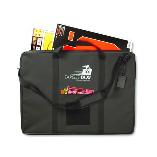 Thompson Target Target Taxi - Weatherproof Carry Case with Wire Frame, Padded Shoulder Strap, Divider Pockets, and Accessory Pouch