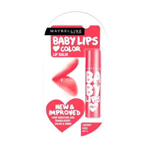Maybelline Baby Lips Color SPF 16 Lip Balm 4.5g (Cherry Kiss)
