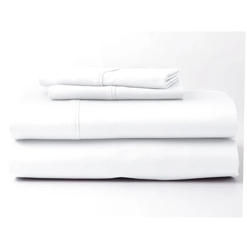 Maayu String Wyoming King Size Luxury 1000 Thread-Count 100% Egyptian Cotton Bed Sheets Sheet Set Sateen Weave for Soft & Silky Feel Long Staple Cotton 18 Inch Deep-Pockets - Wyoming King, White