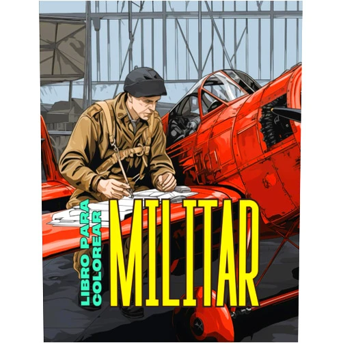 Ender Rasmus Libro para colorear Militar: Para niños de 4 a 12 años, Fuerzas Militares y Del Ejército, Tanques, Helicópteros, Soldados, Armas, Marina, Aviones, ... de Combate, Guerra (Spanish Edition)