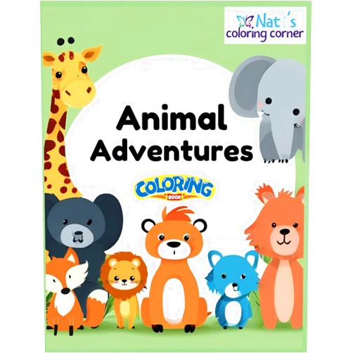 Natalie Sierra,Roman Sierra Animal Adventures-Nati's coloring corner