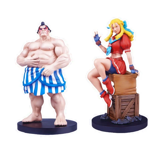 PCS Collectibles Street Fighter: Street Jam – Karin & E. Honda 1:10 Scale Statue Set