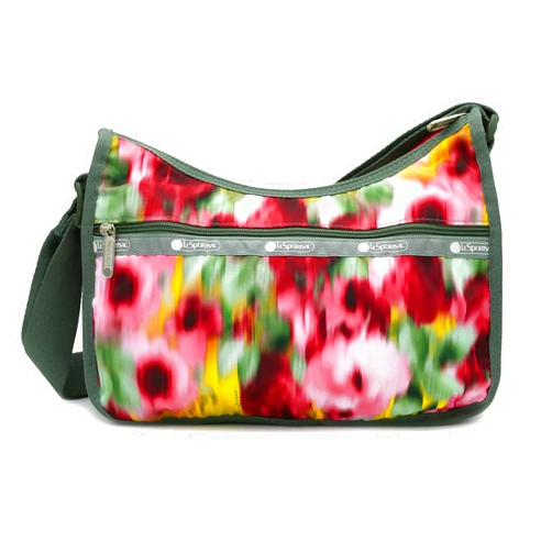 LeSportsac Classic Hobo Crossbody Handbag in Chasing Flowers