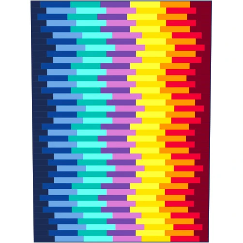 Connecting Threads Move Over Beginner Quilt Kit (Solids)