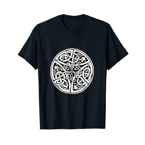 Madra.net Celtic Art - Snake Pattern - Book of Kells T-Shirt