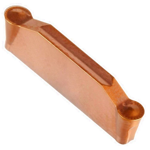 Sandvik Coromant CoroCut 2-Edge Carbide Profiling Insert, GC1125 Grade, Multi-Layer Coating, 2 Cutting Edges, N123H2-0500-RO, 0.0984