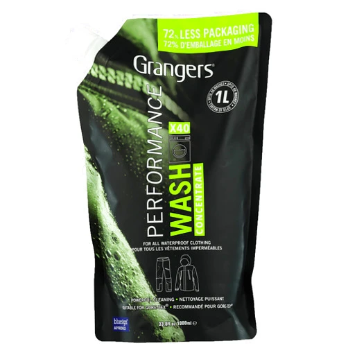 Granger's Grangers Performance Wash/Detergent for Outerwear and Performance Clothing (40 Washes), 33 oz