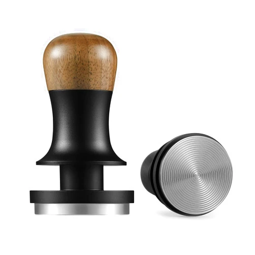 MHW-3BOMBER 53mm Espresso Coffee Tamper with Three Spring Loaded Calibrated Espresso Tamper 30lbs Espresso Hand Tamper with Sound Feedback T6173T
