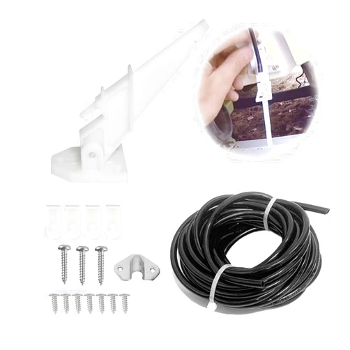 Asdmm Marine Boat Speedometer Pitot Kit, Automatic Kick-up Tube Assembly Up to 80 MPH (Speedometer Pitot Kits)