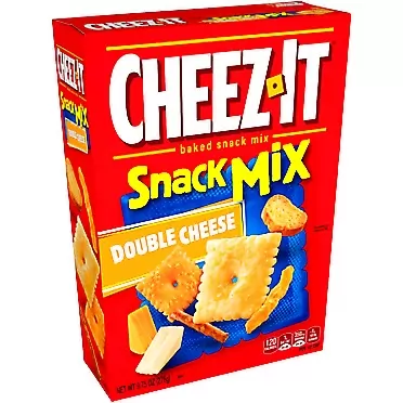 Cheez-it Baked Snack Assortment Double Cheese Snack Mix 9.75 Ounce Box (Pack of 4)