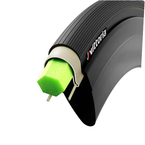 Vittoria Air-Liner Road Insert for Tubeless-Ready Road Bike Tires Run Flat, Two Multiway Valves Included