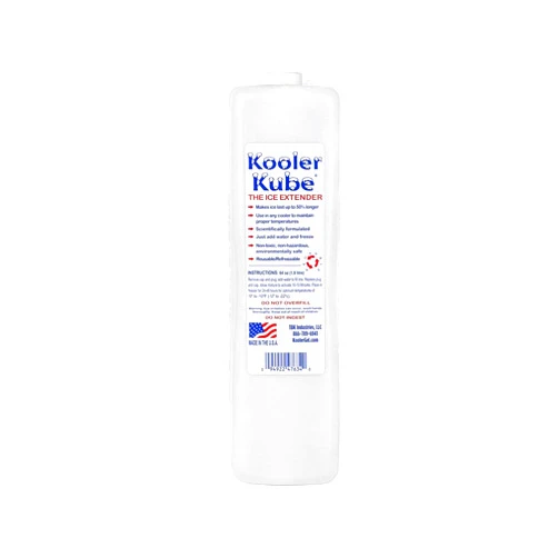 Kooler Kube Ice Extender, 2 Liter KoolerGel Cooler Ice Pack Lasts 50% Longer, Reusable