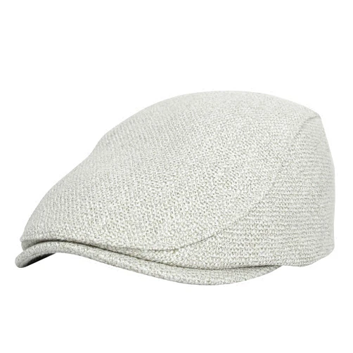 WITHMOONS Ivy Cap Straw Weave Linen-Like Cotton Cabbie Newsboy Hat MZ30038