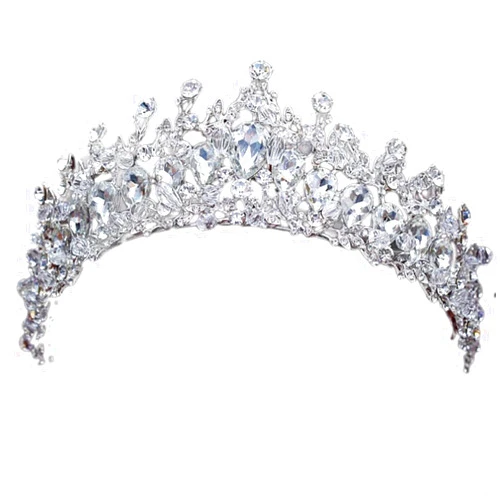 NatTco Tiara，princess crown，Wedding Tiara PrincessWomen Crown Headwear Bride Wedding Tiara Bridal Headdress Princess Crown Wedding Hair Accessories